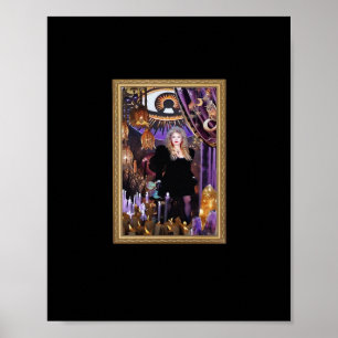 Póster Witchy Whimsigoth Stevie Collage