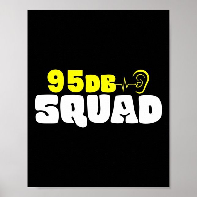 Póster Without Hearing - Deaf - Unable To Hear - Deaf Awa (Frente)