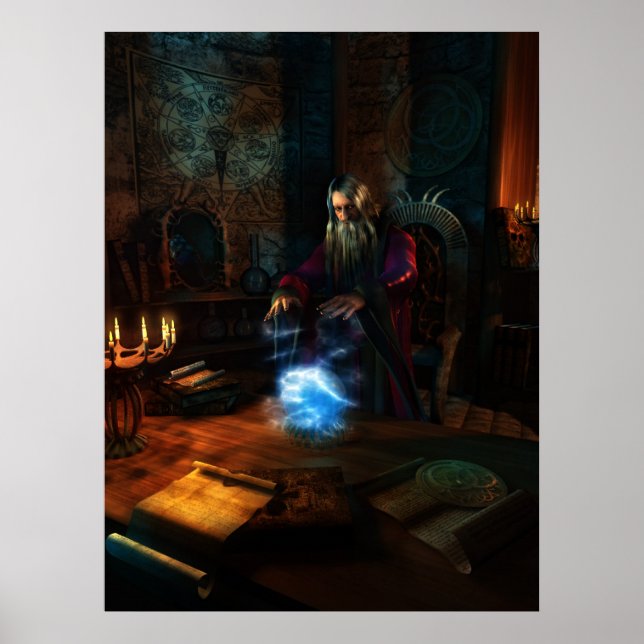 Póster Wizard (Frente)