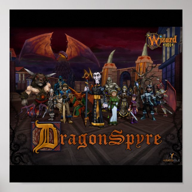 Póster Wizard101 DragonSpyre Poster (Frente)