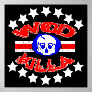 Póster WOD Killa - Kettle Skull Poster from  RX Project