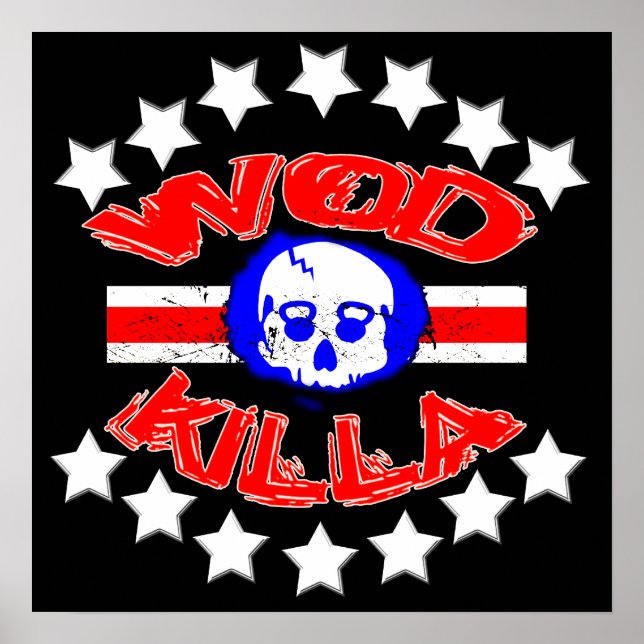 Póster WOD Killa - Kettle Skull Poster from  RX Project (Frente)