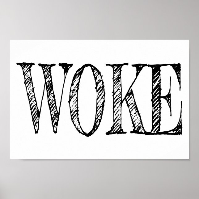PÓSTER WOKE (Frente)
