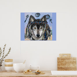 Póster Wolf Art