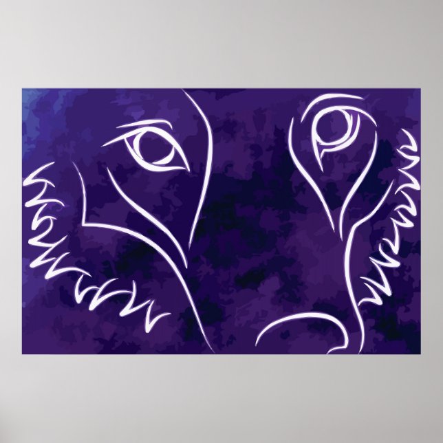 Póster Wolf avatar (Frente)