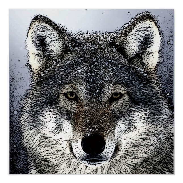 Póster Wolf Eyes (Anverso)