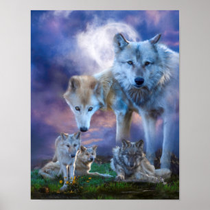 Póster Wolf Family BETTER WORLD