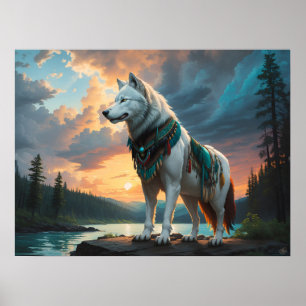 Póster Wolf Guardian