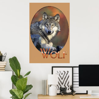 Póster Wolf Lovers Art
