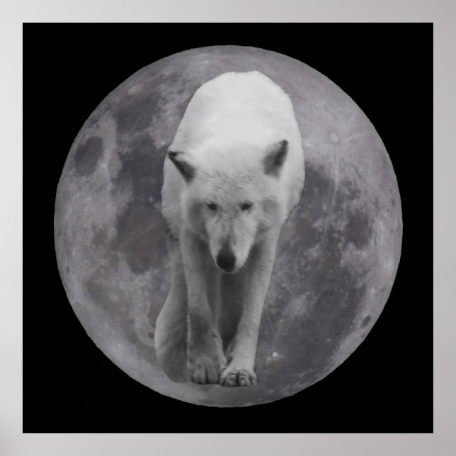 Póster Wolf Moon Poster (Frente)