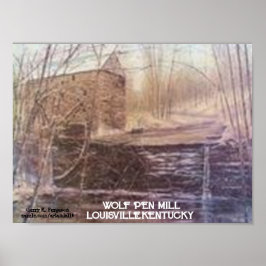 PÓSTER WOLF PEN MILL