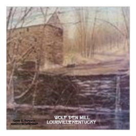 PÓSTER WOLF PEN MILL