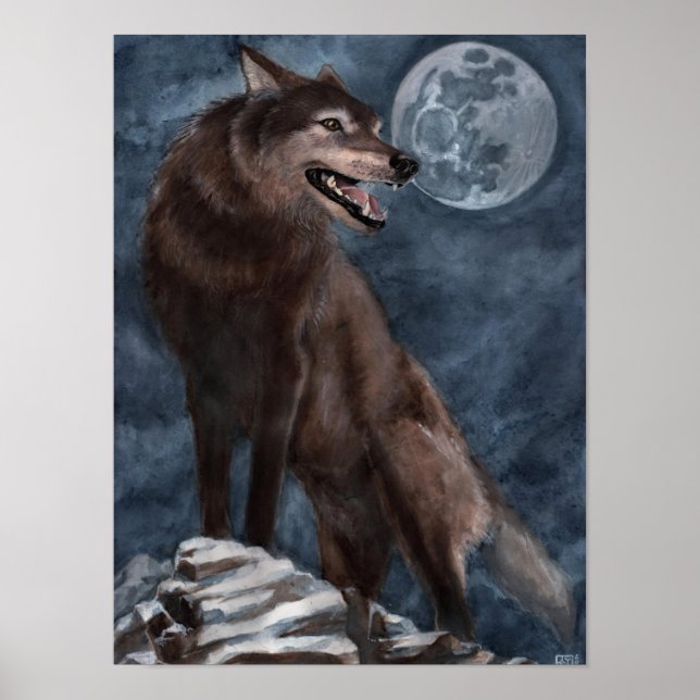 Póster Wolf Poster (Frente)