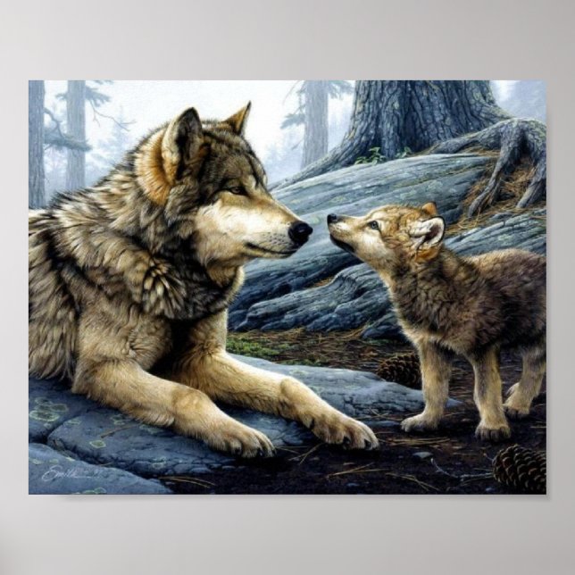 Póster Wolf Poster (Frente)