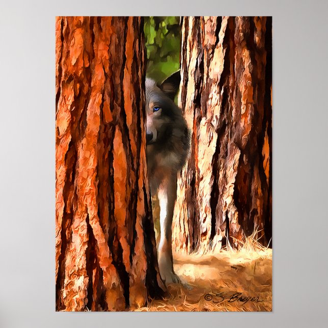 Póster Wolf poster (Frente)