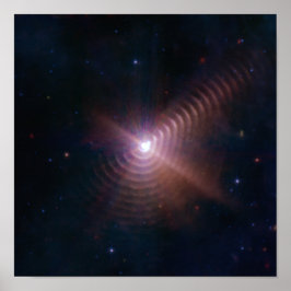 Póster Wolf-Rayet 140 Telescopio web James