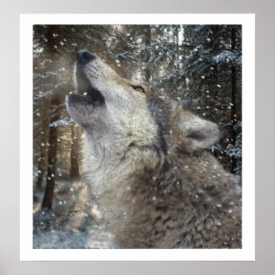 Póster Wolf Song - Pastel