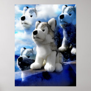 Póster Wolf Spirits