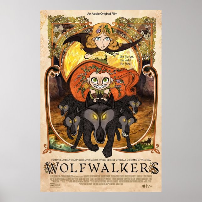 Póster Wolfwalker 3 (Frente)