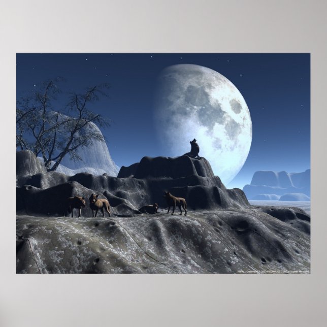 Póster Wolfy (Frente)