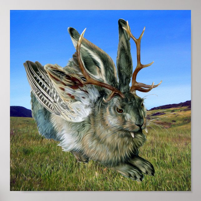 Póster Wolpertinger (Frente)