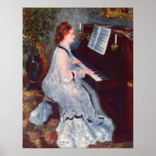 Póster Woman at the Piano