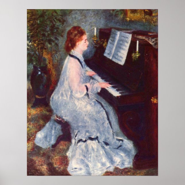 Póster Woman at the Piano (Frente)