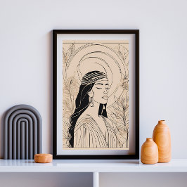 Póster Woman Female Goddess