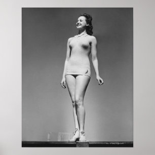 Póster Woman in Swimsuit