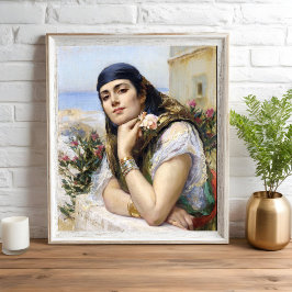 Póster Woman of Algiers, Arthur Bridgman