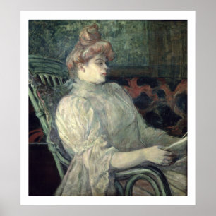 Póster Woman Reading