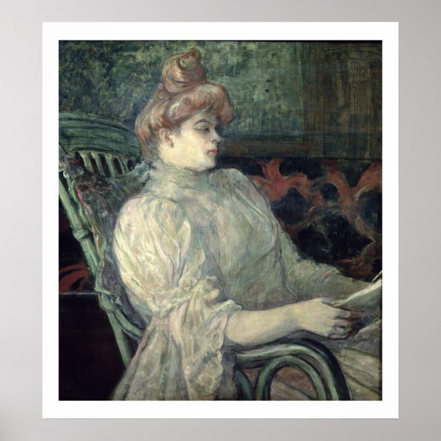 Póster Woman Reading (Frente)