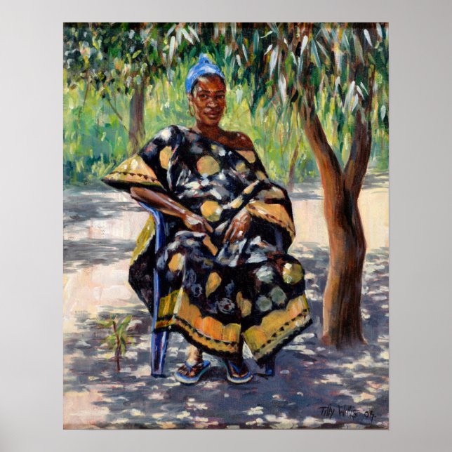 Póster Woman Sitting 2004 (Frente)
