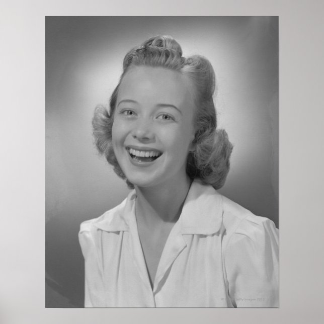 Póster Woman Smiling (Frente)