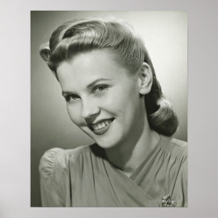 Póster Woman Smiling 2
