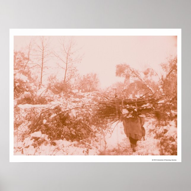 Póster Woman Wood Gatherer (Frente)