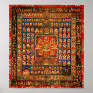 Póster Womb Realm Mandala