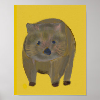 Póster Wombat