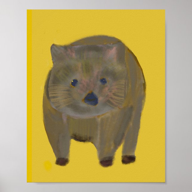 Póster Wombat (Frente)