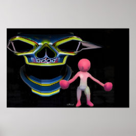 Póster Wombo al borde de la perdición Ken Gage