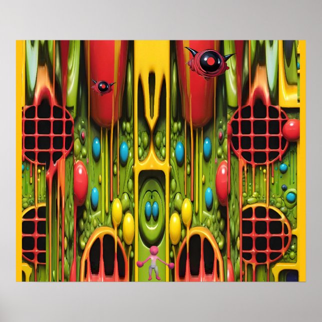 Póster Wombo en el sueño de una prisión norteamericana se (Frente)