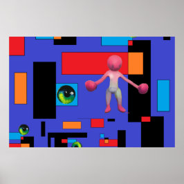 Póster Wombo Más A Menudo Que No Surrealismo