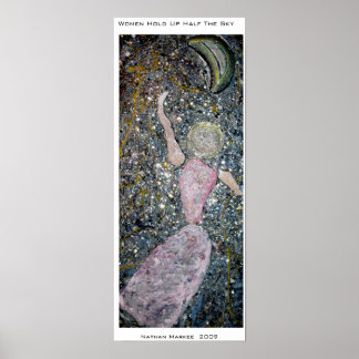 Póster Women Hold Up Half the Sky  Nathan Markee