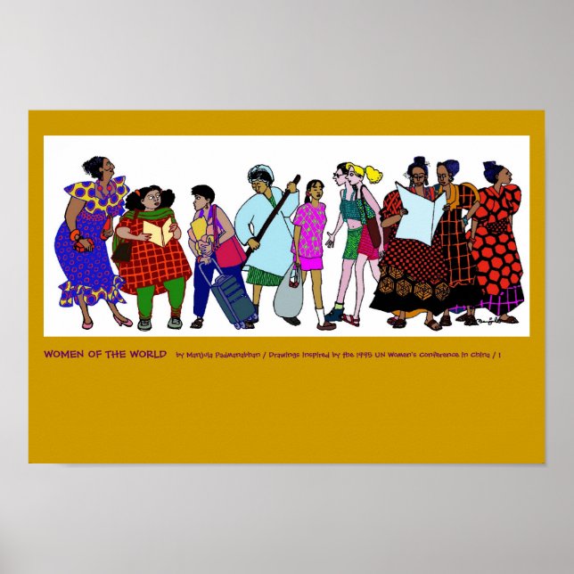 Póster Women of the World POSTER (Frente)