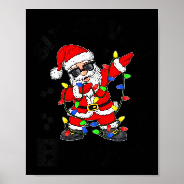 Póster Womens 67 Six Seven Bruh Funny Christmas 6 7 Meme  (Frente)
