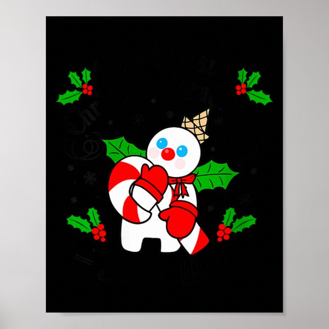 Póster Womens New Orleans Mr Bingle Christmas Tradition S (Frente)