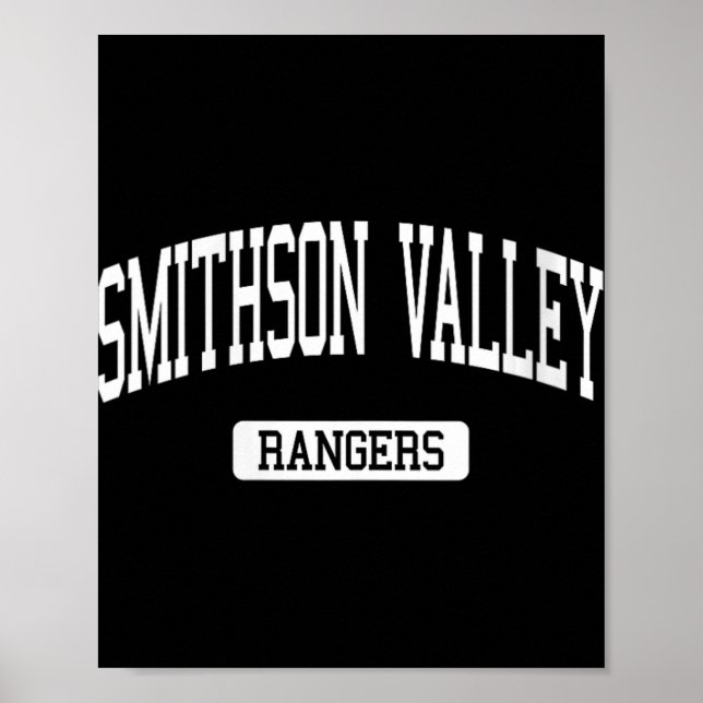 Póster Womens Smithson Valley Hs New Braunfels Tx Varsity (Frente)