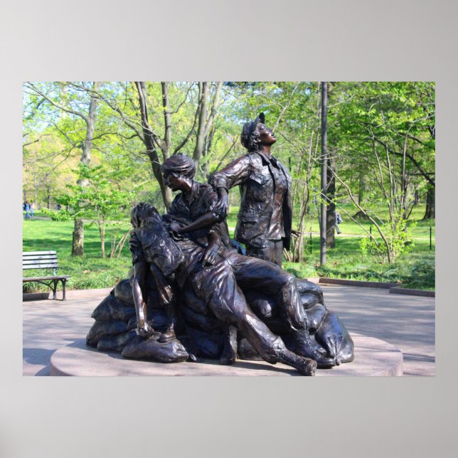 Póster Women's Vietnam War Memorial (Frente)