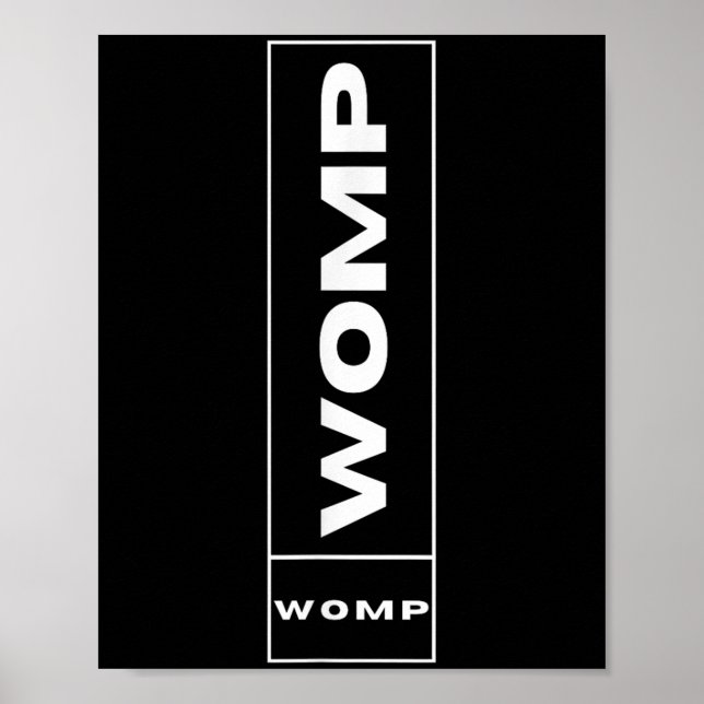 Póster Womp Womp Meme Tee _ Humor Cita Gráfico Superior (Frente)