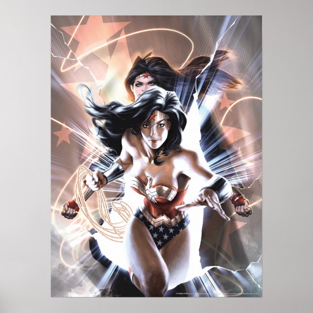 Póster Wonder Woman Comic Cover  #609 Variant (Frente)